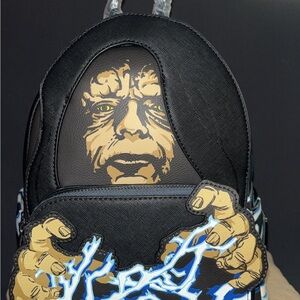 Loungefly Black and Blue Graphic Backpack